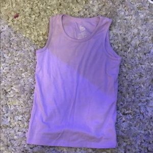 Cute plain lavender tank top. For children.